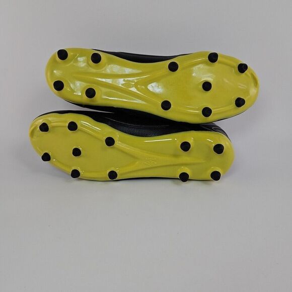 Umbro Tocco II Premier FG Soccer Cleats Black Yellow Grey Men's Size 9.5 New - Picture 7 of 7
